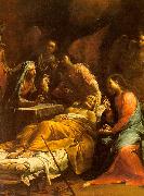 Giuseppe Maria Crespi The Death of St.Joseph oil painting artist